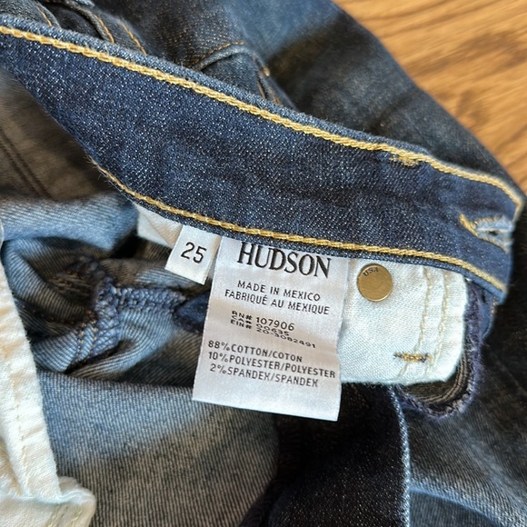 Hudson Krista Super Skinny Jean Size 25 - Picture 4 of 6